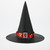 New Halloween black witch hat lace witch hat holiday evening party pointed witch hat wholesale