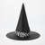 New Halloween black witch hat lace witch hat holiday evening party pointed witch hat wholesale