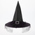 New Halloween black witch hat lace witch hat holiday evening party pointed witch hat wholesale