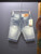 2024 Summer New Arrival Washed Men's Denim Shorts Trendy Slim Fit High Quality Pants Gray Casual Thin