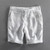 Summer Simple Elegant High Waist Solid Color Daily Fashion Workwear Casual Pants Men's Loose Lazy Wide Leg Shorts