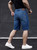Wthinlee New Business Men's Jeans Casual Straight Stretch Fashion Classic Blue Black Work Pant Denim Trousers Male  Clothing