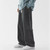 2025 Men's wide leg loose jeans, men's retro Y2K punk low waist loose denim pants, street wear fashionable denim wide leg pants