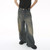 IEFB Summer Men's Denim Pants Old Blue Washed Male Jeans Straight Casual Menwear Loose Wide Leg Trousers New Fashion 9C354
