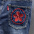 Men's Jeans Summer Dragon Embroidery Denim Shorts Fashion Street Styles Slim Fit Half Length Jean