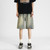 Men Denim Shorts Male 2025 Summer New Thin Style Retro Loose American Fashion Brand Pants Casual Five Inch Mid Length Pants