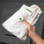 High-End White Jeans Men's 2024 Spring and Summer New Elastic Slim Fit Embroidery Trend Versatile Light Luxury Quality Pants