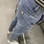 Summer Luxury Korean Style Stretch Grey Men's Slim Trousers Classic Streetwear Casual Designer Cowboy Boyfriend Jeans for Men