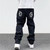 2026 Ropa Dog Print Streetwear Men Hip Hop Baggy Jeans Pants Y2K Clothes Straight Loose Goth Denim Trousers Pantalones Vaqueros