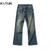 KSTUN Boot Cut Jeans Men Flared Pants Loose Streetwear Vintage Men's Trousers Mens Clothing 2025 Spring Autumn Jeans Cowboys