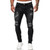 2025 New mbroidery Skinny Ripped Jeans Men Cotton Stretchy Hole Slim Fit Hip Hop Denim Pants Casual Jeans for Men Jogging Trouse