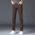 2026 96% Cotton Elastic Cotton Jeans Men's Spring Slim Straight Denim Pants Comfort Large Size Korean Business Casual Trousers