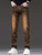 Straight Fashion Jeans Men's Stretch Vintage Washed Cowboy Trousers Casual Streetwear Gradient Color Breathable Denim Pants