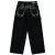 American Retro Hip-Hop Cherry Blossom Dragon Embroidery Baggy Jeans For Men and Women Y2K New Gothic Hip-Hop Casual Street Wear