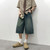 Summer Men's New Casual Jeans Shorts Loose Korean Mid High Waist Fashion Knee Lenght Denim Short Pants Male Casual Daily Shorts