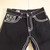 European American New Fashion Men's Black White Casual Trendy Simple Basic Straight Plus Size Denim Trousers Male Jeans Pants