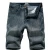 2025 Summer New Men's Denim Shorts Classic Black Blue Thin Section Fashion Slim Business Casual Jeans Shorts Male Brand