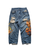 Ripped Baggy Jeans Men Women Y2K Vintage Printed Jeans Harajuku Trendy Hip-hop Trousers Wide Leg Pants Streetwear Clothes Men