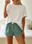 Women's Casual Shorts Plaid High Elastic Waist Loose Short Pants 2026 Summer Beach Lounge Shorts