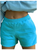 Summer Blue Shorts Women Casual Elastic Waist Pants Simple  Temperament Hot Shorts