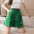Home Short Pants for Women To Wear Mid Length Baggy Elastic Waist Cotton Womens Shorts Knee Half Loose Bermuda Summer Elasticty