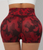 Fashion seamless camouflage fitness high-waisted sports shorts, which can be worn as an outer layer as base cycling pants.