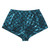 Women High Waist Shiny Fish Scale Shorts Party Rave Pole Dancing Hot Pants Mermaid Cosplay Costume Swimwear Beachwear Clubwear