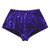 Women High Waist Shiny Fish Scale Shorts Party Rave Pole Dancing Hot Pants Mermaid Cosplay Costume Swimwear Beachwear Clubwear