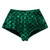 Women High Waist Shiny Fish Scale Shorts Party Rave Pole Dancing Hot Pants Mermaid Cosplay Costume Swimwear Beachwear Clubwear