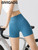 BIVIGAOS Summer Multicolor High Waist Sharkskin Mini Shorts Women Sexy Tight Casual Hot Shorts Thin Sport Fitness Biker Shorts