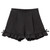 Japanese Mine Style All-Match Bottoming Short Pants Lace Stitching Bow Sweet Cute Elastic High Waist Loose Shorts for Women