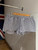 Blue Stripes Cute Shorts Woman Summer Lace Trim Buttons Elastic High Waist Straight Short Pants Sweet Casual Y2k Girl Underwear