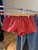 Blue Stripes Cute Shorts Woman Summer Lace Trim Buttons Elastic High Waist Straight Short Pants Sweet Casual Y2k Girl Underwear