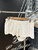 Blue Stripes Cute Shorts Woman Summer Lace Trim Buttons Elastic High Waist Straight Short Pants Sweet Casual Y2k Girl Underwear