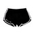 Y2K punk gothic emo girl streetwear fashion vintage casual women's shorts summer hip hop letter print white bottoms sexy shorts