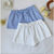 Elegant Beach Party Club Shorts Fashion Women Striped 2025 New Summer Drawstring Pocket Short Pant Casual Loose Wide Leg Pants