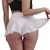 Sexy Sheer Ruffle Edge G-string Design Mini Skirt Home Yoga Sports Beach Swimwear Fashion See-through Short Pantskirt For Women