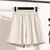 2026 Summer Wide Leg Shorts for Women Elastic Band High Waisted Causal Shorts Hot Selling Sports Shorts Running Pants
