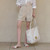 100% Linen Shorts Women's Classic Versatile Summer New High-Waisted Thin Casual Pants Double Side Pockets Wide-Legged Pants