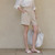 100% Linen Shorts Women's Classic Versatile Summer New High-Waisted Thin Casual Pants Double Side Pockets Wide-Legged Pants