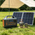 500W Portable Power Station 220V 384Wh Power Bank LiFePO4 Solar Generator For Outdoor Camping Power Supply Home Energy Storage