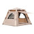 220*220*170CM Portable Easy to Install Inflatable Tent, 4 People Self-standing air Tent Pump, Sun-proof and Waterproof Camping