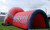 2024 Inflatable Football Tunnel Tent Helmet for Commercial Wedding Beach Tailgate Events