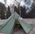 Outdoor All-season Pyramid Waterproof Tent, with Stove Hole and Double Doors, 3.2m/4m Camping Tent, Suitable for 2-3/4-5 People