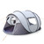 High Quality Outdoor Automatic Tunnel Tent Quick Open 5-8 Person Waterproof Camping Multiple Person Windproof Tent