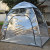 All Weather Portable Clear Bubble Tent for Sports Events PVC Double-Layered with Sealed Floor and Removeable Top Cover