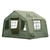 8+8㎡ TC Cotton Tent: Winter-Insulated & Spacious with Expandable Design  Pacious  TC Cotton Tent: Winter-Insulated & Expandable