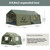 8+8㎡ TC Cotton Tent: Winter-Insulated & Spacious with Expandable Design  Pacious  TC Cotton Tent: Winter-Insulated & Expandable
