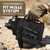 128oz Tactical Water Bottle Set, Stainless Steel Gallon Insulated Water Bottle with Tactical MOLLE Bottle Carrier Sleeve