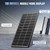 RVPOZWER 200W/400W/800W Bifacial Solar Panel 18BB N-Type Mono Cells High-Efficiency PV Power for Home Rooftop Off-Grid Outdoor
